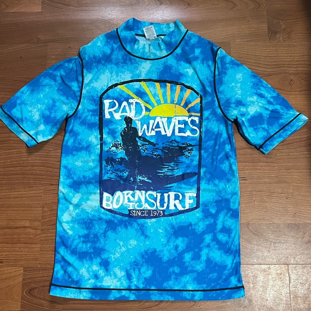 CHEROKEE Boys graphic   swim Rashguard